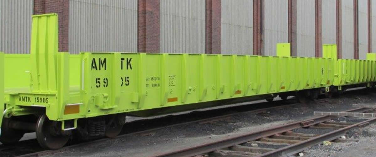 Amtrk Flat Car